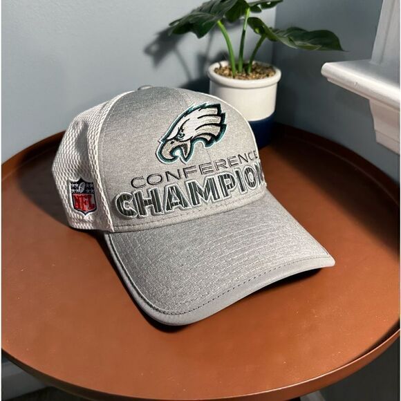 Philadelphia Eagles Conference Champion Adjustable Hat - Picture 2 of 7